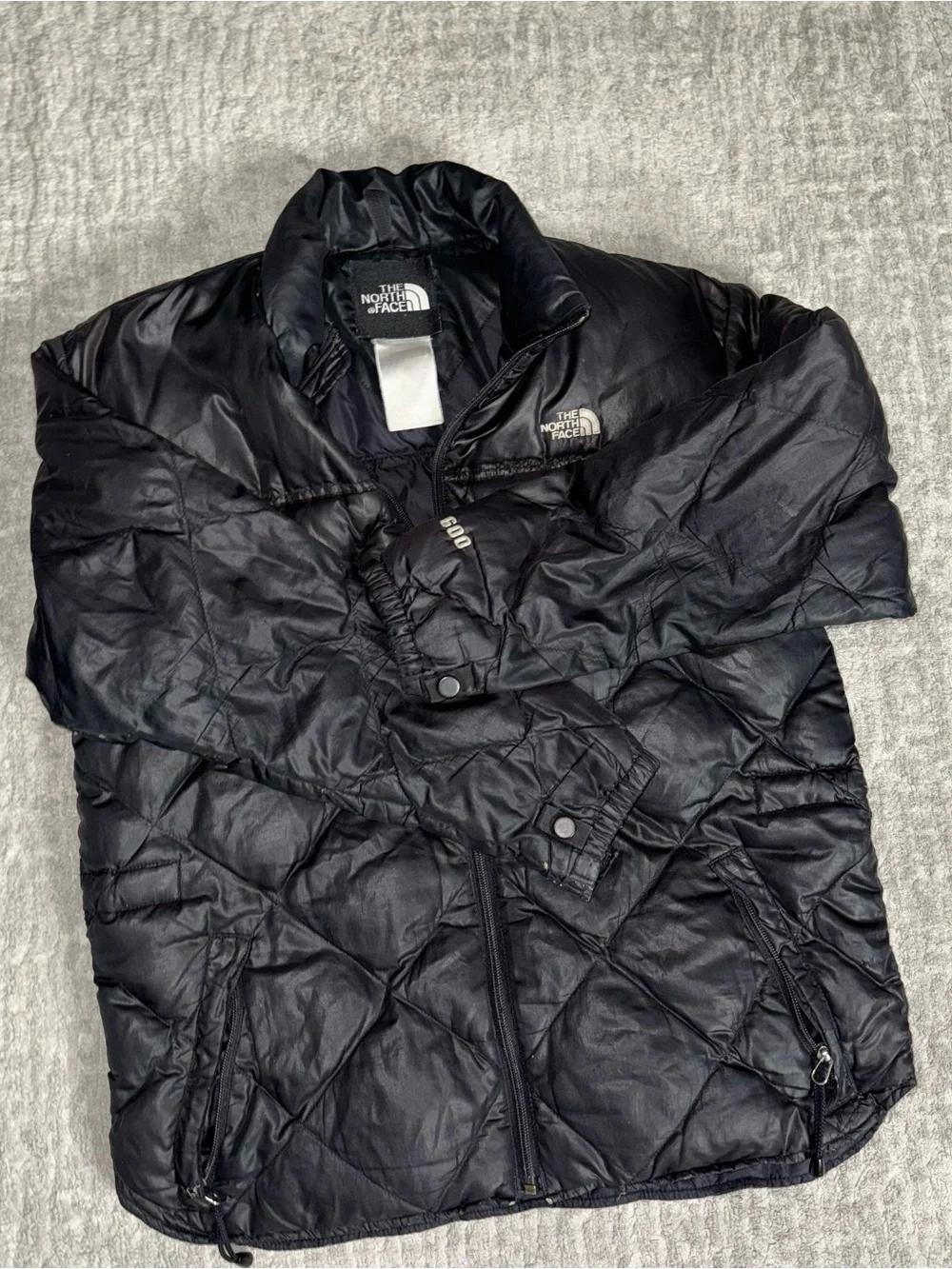 The North Face Kids Boy's Black 600 Fill Down Puffer Jacket Size XL (18/20)